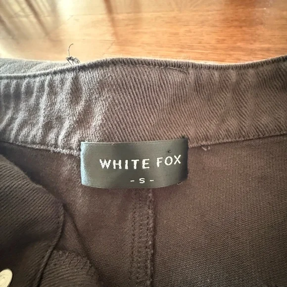 WHITE FOX WOMENS Black Cargo Pants - Picture 5 of 5